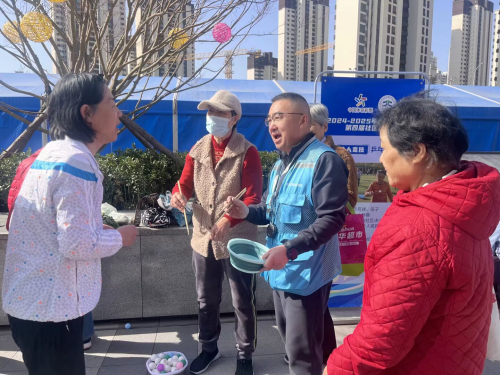展青岛市市北区第四届社区运动会活动凯发网址合肥路街道劲松三路社区开