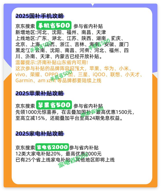 2025年手机家电购买流程详解K8凯发登录国家补贴最新指南：(图2)